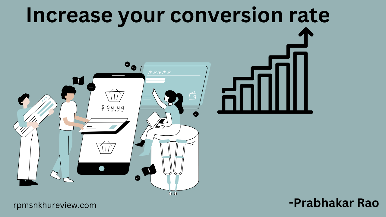 You are currently viewing How to increase conversion rate Ecommerce(2024)