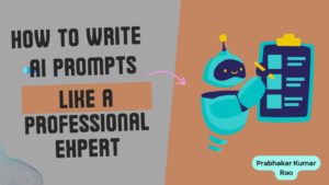 Read more about the article How to Write AI Prompts Like a Professional Expert (2024)