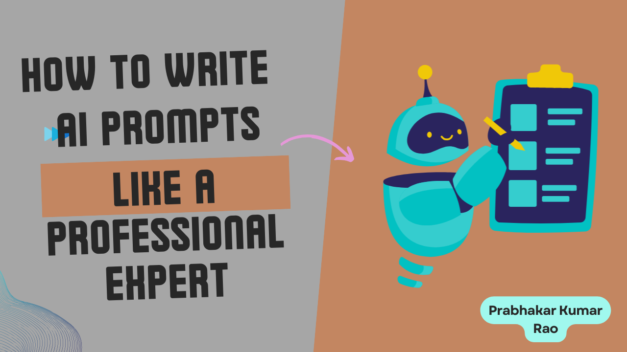 Read more about the article How to Write AI Prompts Like a Professional Expert (2024)